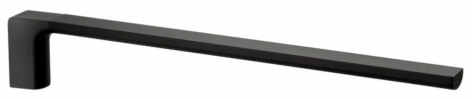 GEDY PI2214 Pirenei stały uchwyt na ręcznik 41 cm, czarny matowy
