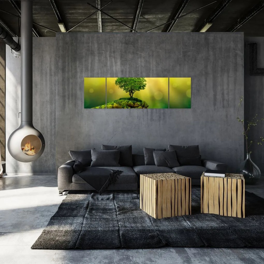Obraz - Matka ziemia (170x50 cm)
