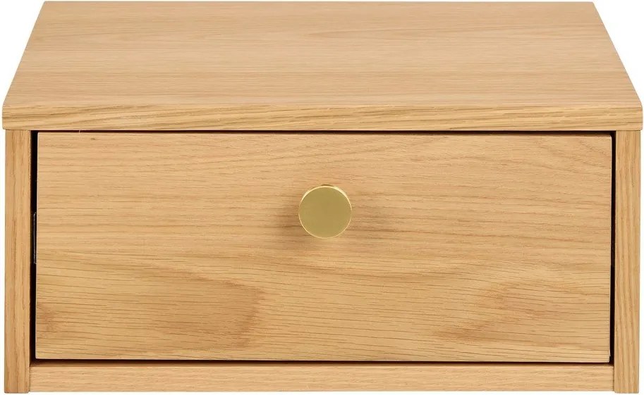Szafka nocna w dekorze dębu w jasnym naturalnym kolorze Monfort – Actona