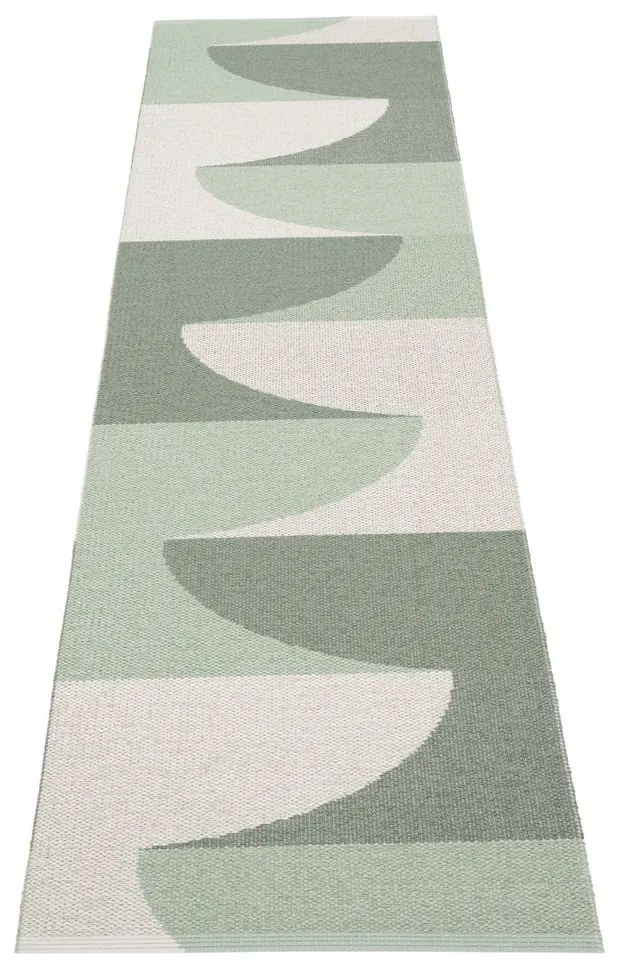 Zielony chodnik odpowiedni na zewnątrz 70x270 cm Hill Army Misty Mint – Pappelina