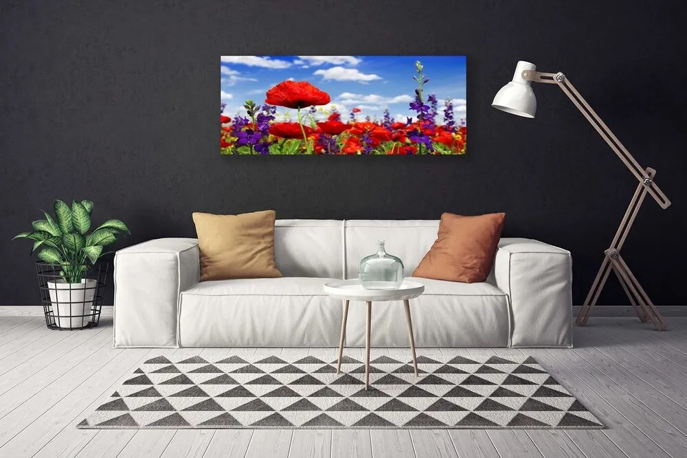 Obraz na płótnie Wyrafinowany Wzór Kwiatowy