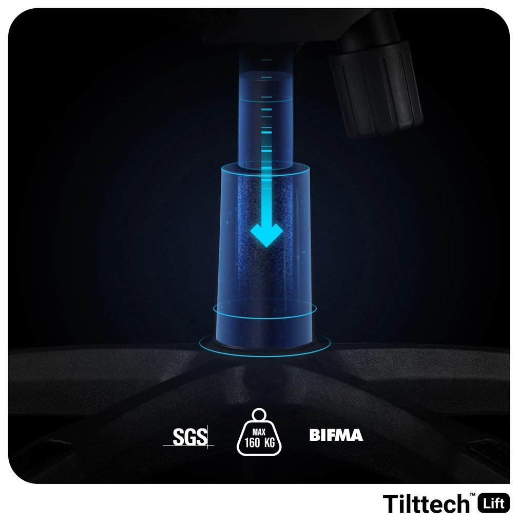 Fotel gamingowy czarny Diablo X-One 2.0 King Size