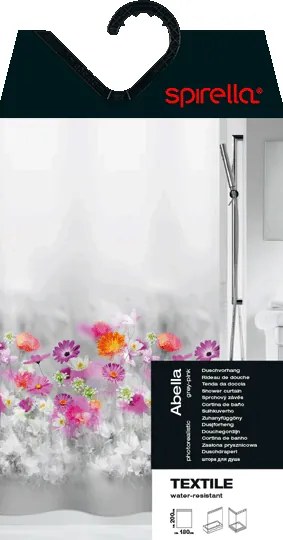Zasłona prysznicowa 180x200 cm Abella – Spirella