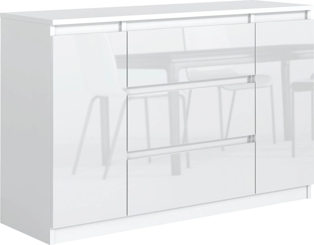 Komoda NUDO 120 cm do Salonu Sypialni Biały