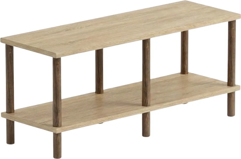 Stolik TV SOLE 90 cm, dąb sonoma