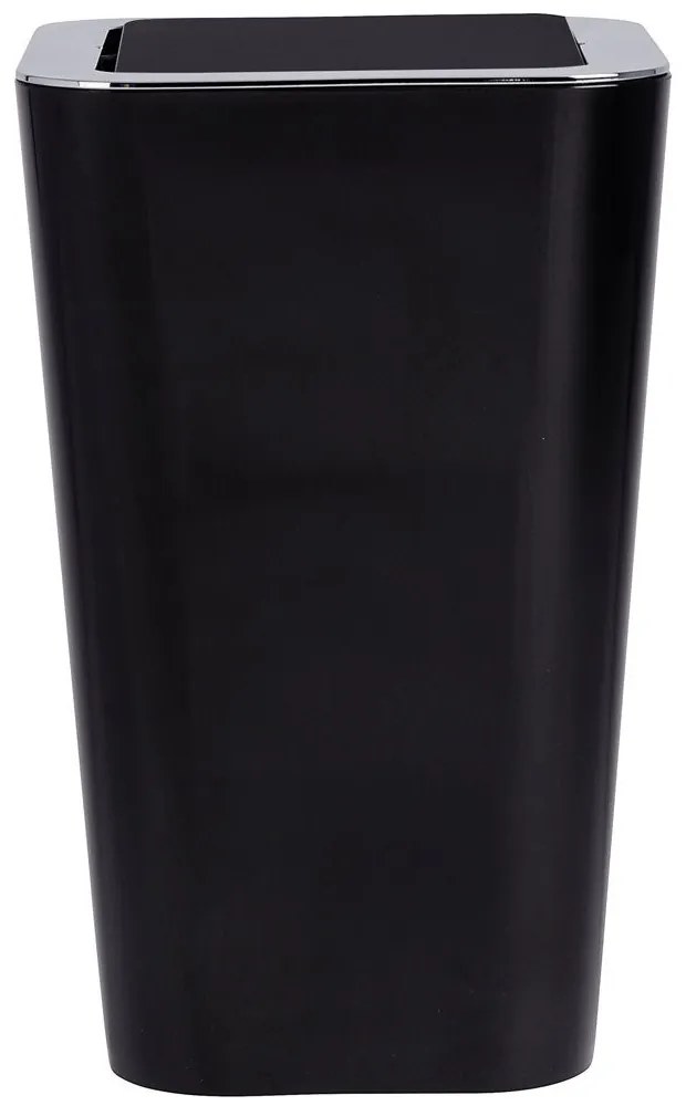 Kosz na śmieci CANDY BLACK - 6 l, WENKO