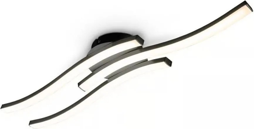 Oprawa sufitowa LED 3xLED/6W/230V 2700K czarna