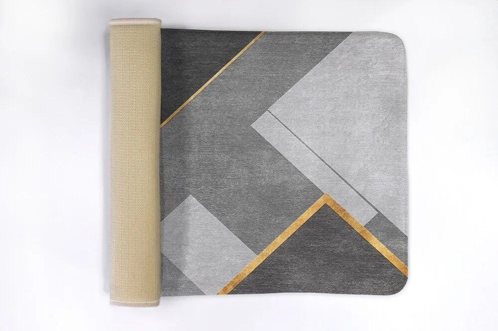 Dywanik łazienkowy antypoślizgowy Dywanik łazienkowy antypoślizgowy Geometryczne wzory