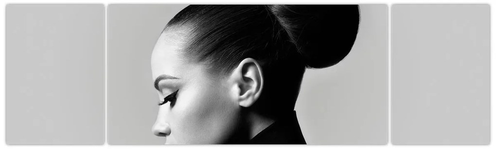 Obraz - Profil pięknej kobiety (170x50 cm)