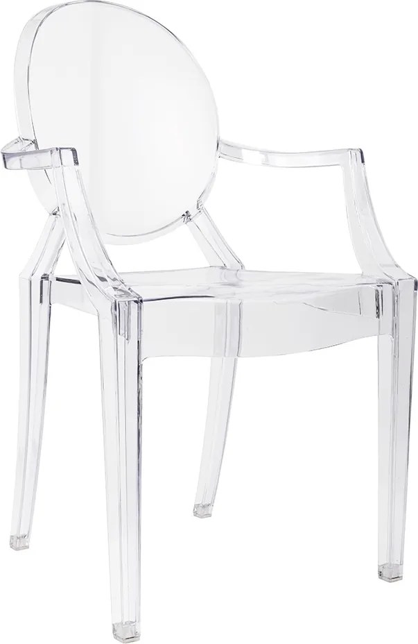 Krzesło Louis transparentne