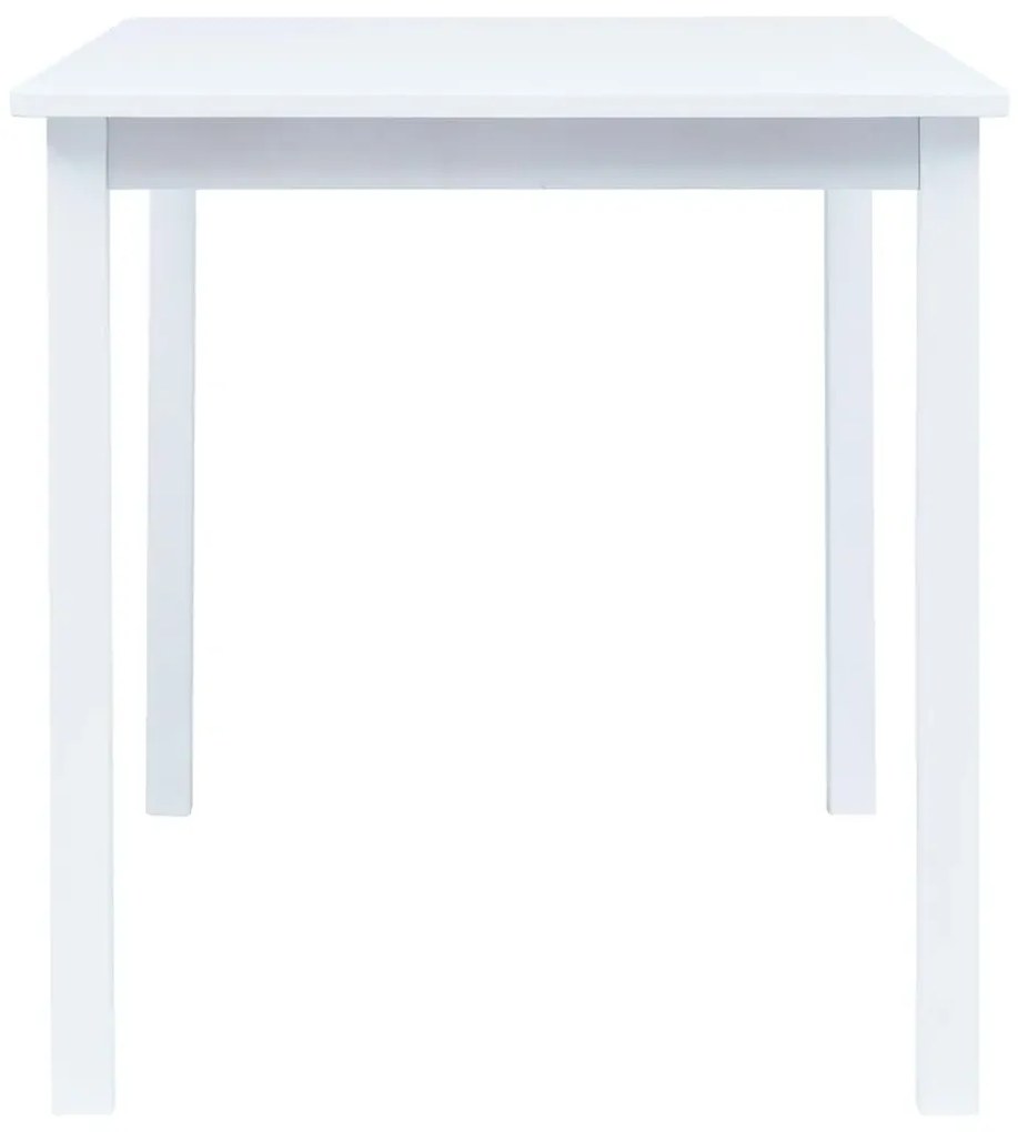 Biały stół z drewna kauczukowego D2-K17