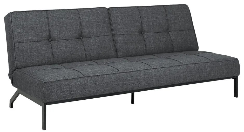 Ciemnoszara rozkładana sofa 198 cm Perugia – Actona