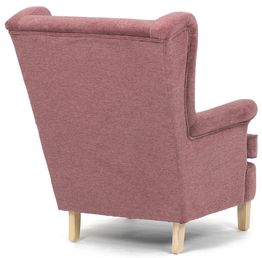 Fotel na uszach PINK2, różowy