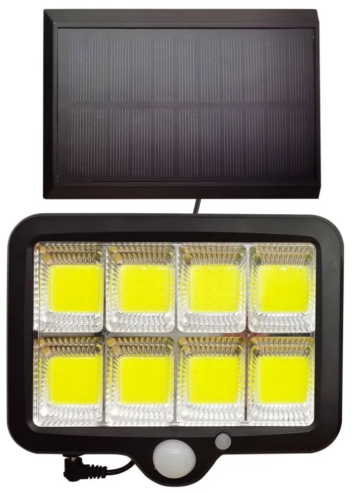 LED Solarny naświetlacz z czujnikiem INTEGRA LED/3W/3,7V IP44 + pilot