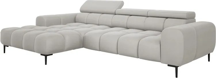 Narożnik PLAZA MINI Lewostronny w tkaninie SOLAR 03 WERSAL