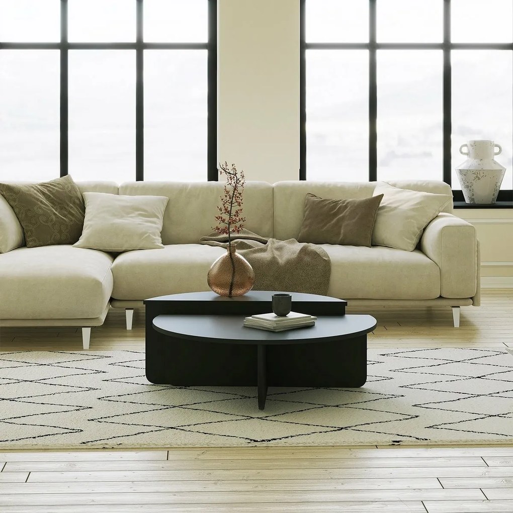 Stolik konferencyjny Podium Black