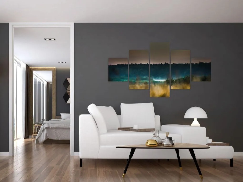 Obraz - Krajobraz górski (125x70 cm)