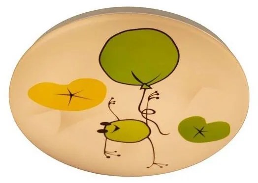 Rabalux 71069 - LED Dziecięca lampa sufitowa FROGGO LED/24W/230V 3000K