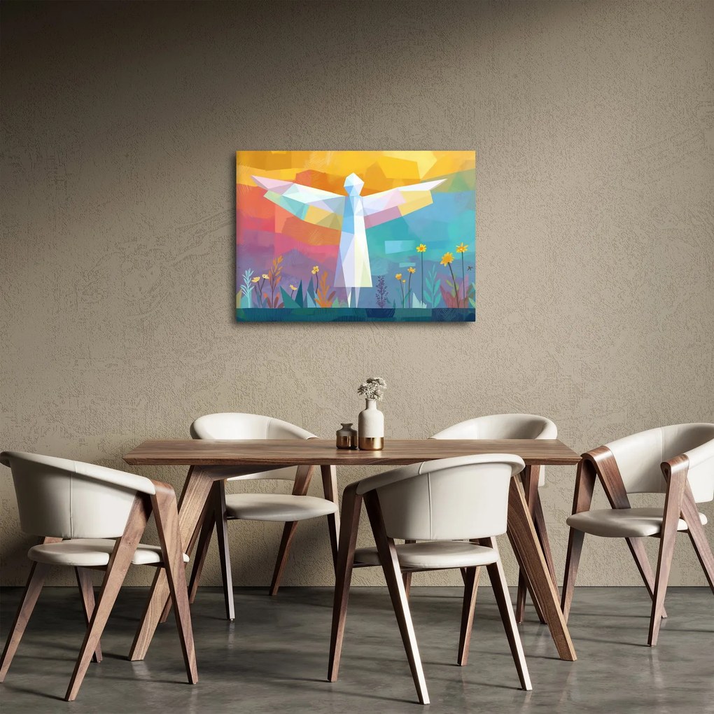 Obraz - Strażnik kwiatów (70x50 cm)