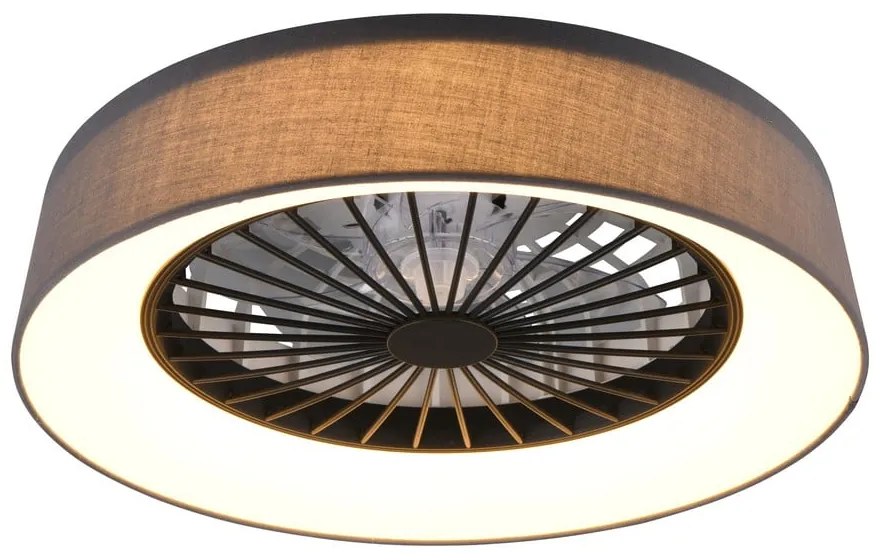 Szara lampa sufitowa LED Farsund – Trio