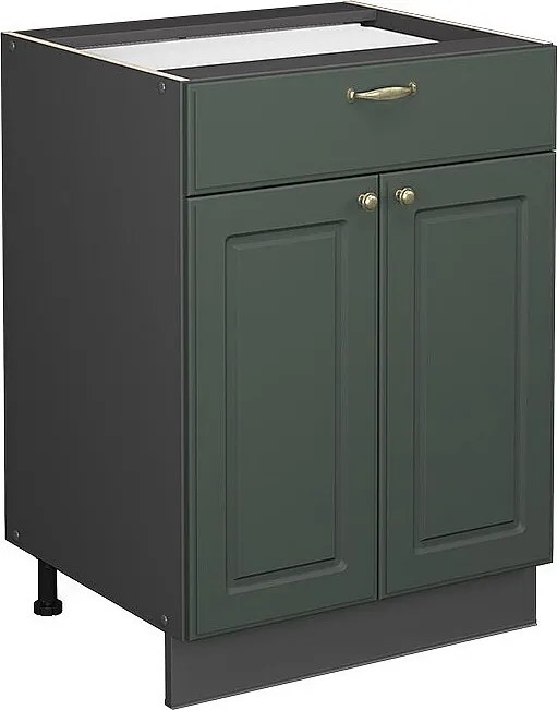 Szafka dolna do kuchni green gold country 60x51.6x82 fame-line