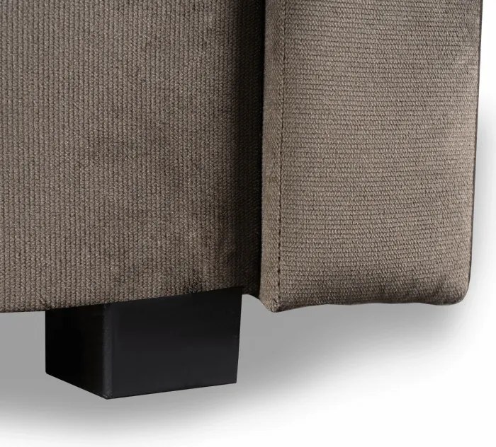 Sofa z Funkcją Spania ALUNA Rozkładana Wersalka Dwuosobowa Beżowa Nowoczesna do Salonu