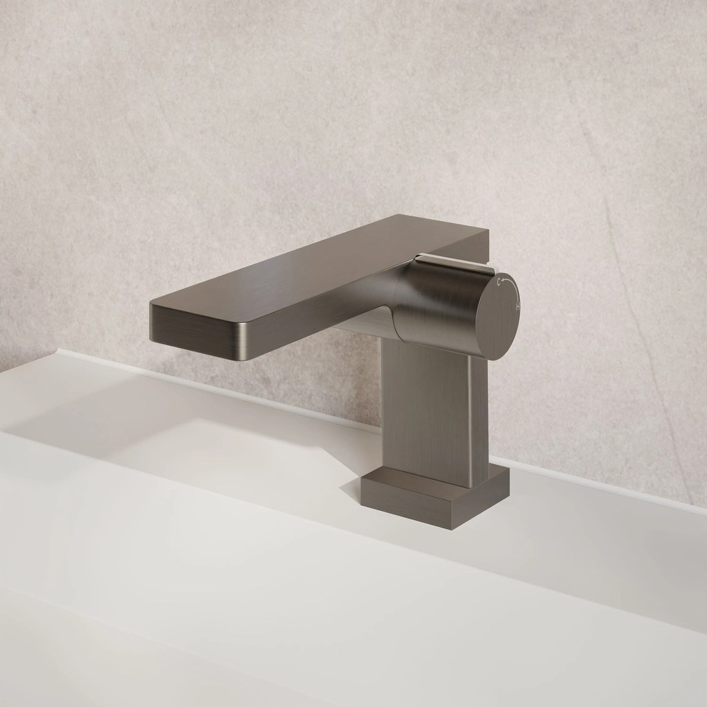 Designerska bateria umywalkowa bateria łazienkowa NT3110GKolor gunmetal