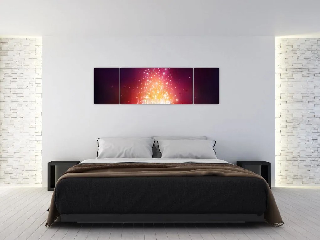 Obraz kwiatu lotosu (170x50 cm)