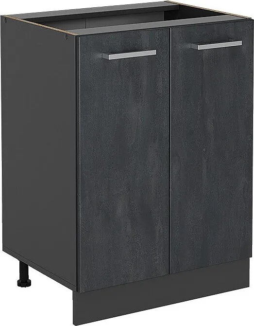 Szafki kuchenne czarny beton 60x46x81.6 r-line