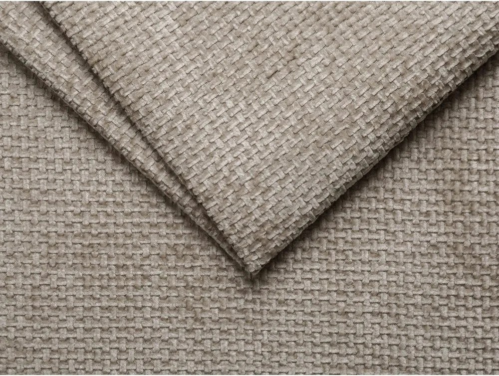 Beżowa sofa z tkaniny szenilowej 200 cm Lupine – Micadoni