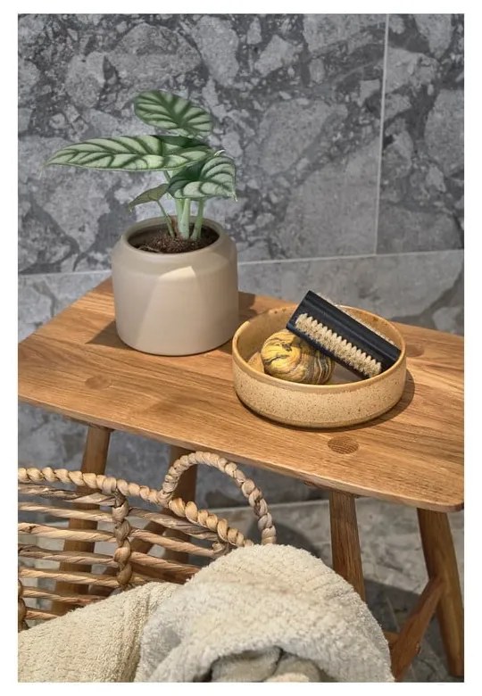 Stołek z drewna dębowego Bodo – Villa Collection