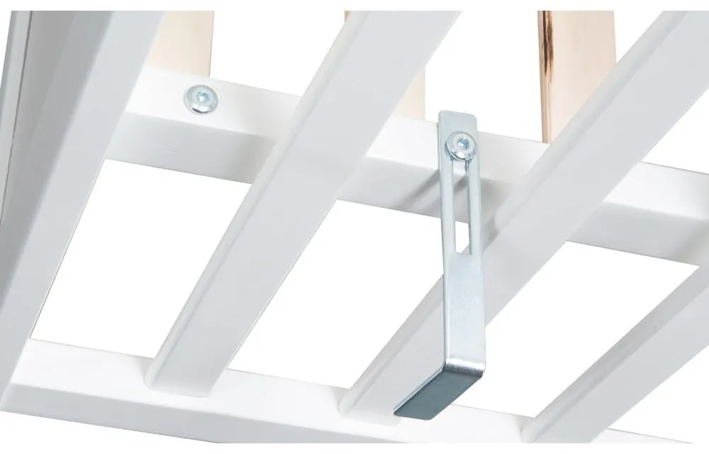 Białe łóżeczko dostawne 60x120 cm Hamburg – Roba