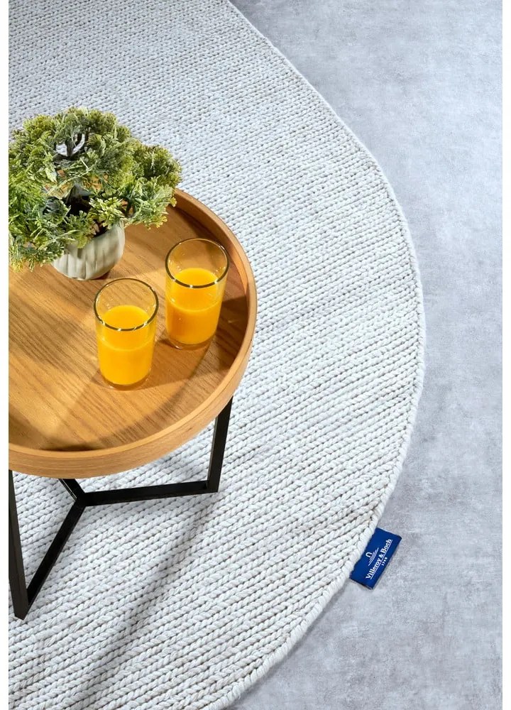 Biały wełniany dywan tkany ręcznie 160x230 cm Francois – Villeroy&amp;Boch
