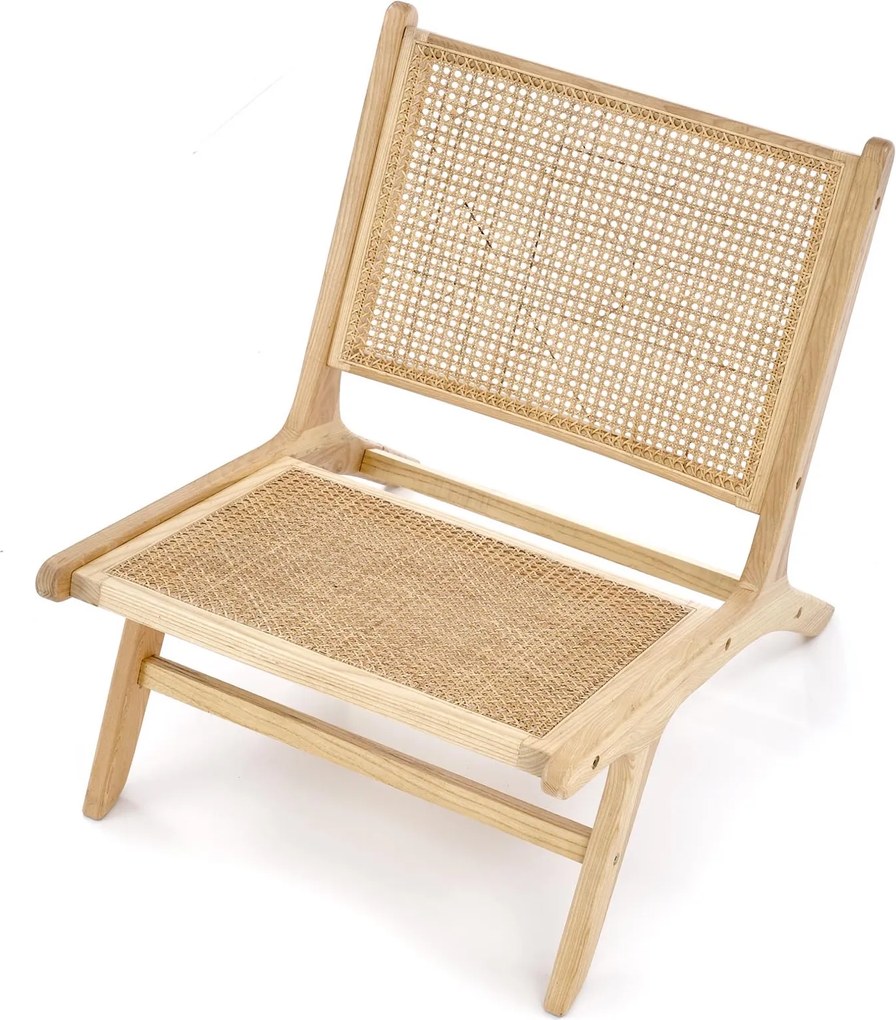 Fotel retro Foden 2 z plecionką wiedeńską