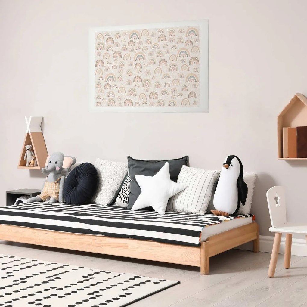 Plakat Tęcze i serca 42x29,7 cm bez ramy z marginesem ARTGEIST B