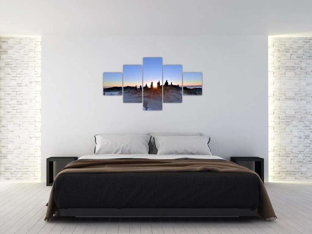 Obraz piaszczystej scenerii (125x70 cm)