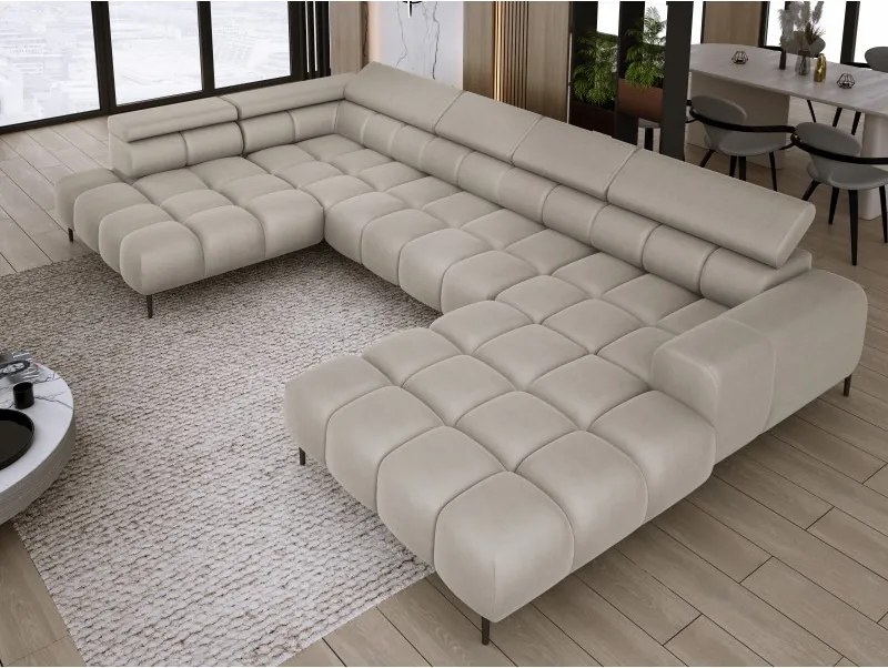 Narożnik PLAZA XL z elektryczną regulacją siedziska WERSAL