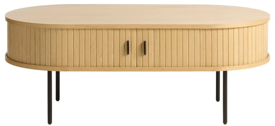 Stolik w dekorze dębu 60x120 cm Nola – Unique Furniture