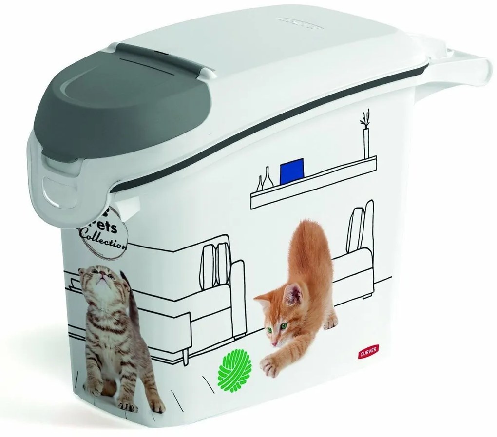 Curver Pojemnik na karmę dla kotów 6 kg, 15 l