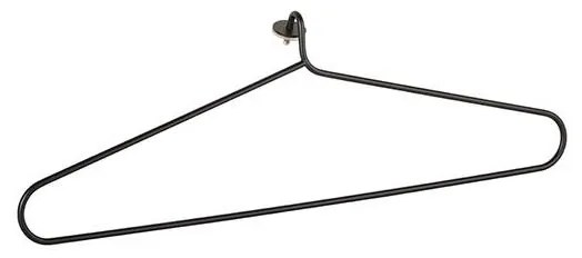 Wieszak na ręczniki 45x12,2 cm stal nierdzewna/czarny