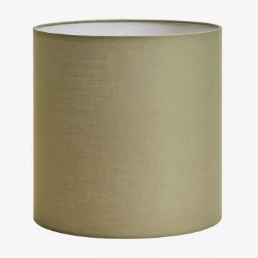 Arlina Abażur Do Lampy Z Tkaniny Salvia Zieleń & Ø30 Cm - ↑30 Cm - Sklum