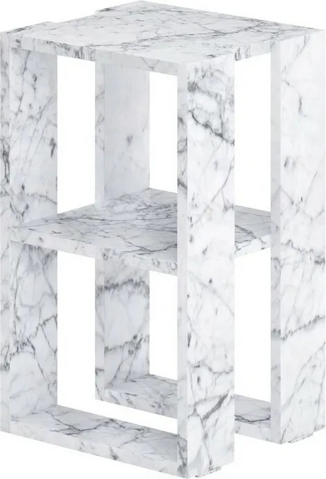 Szafka nocna Lonie Carrara Marble