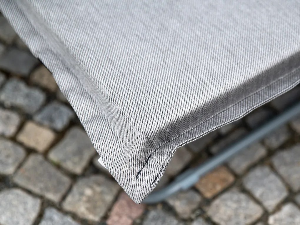 Materac na leżak SHINE szary