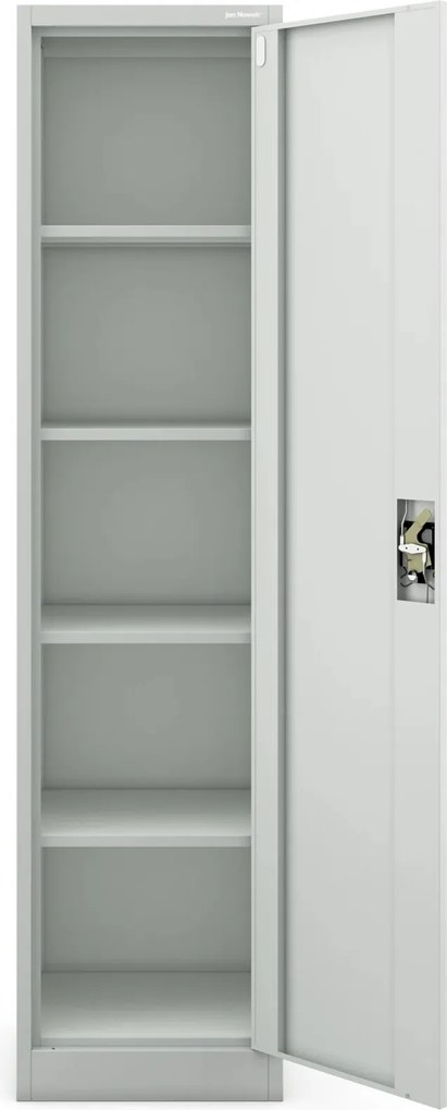 Metalowa szafa aktowa Alex 45x40x185 cm szara