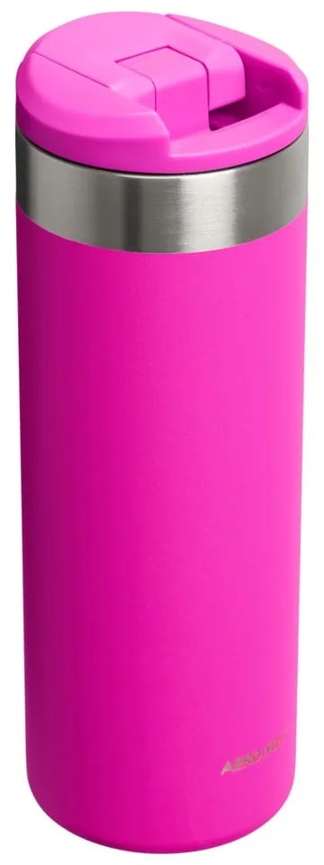 Różowy kubek termiczny ze stali nierdzewnej 470 ml AeroLight™ Transit Mug Violet Blossom – Stanley