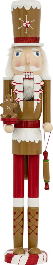 Figurka dziadek do orzechów z piernika, 60 cm
