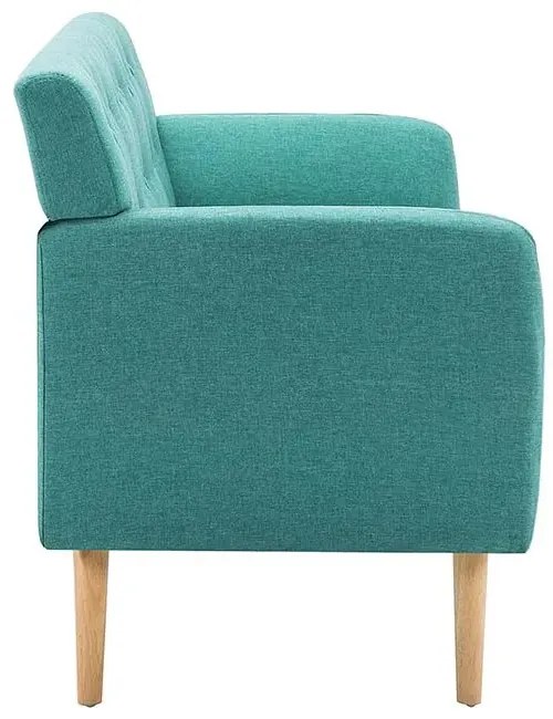 3-osobowa zielona sofa pikowana - Elia