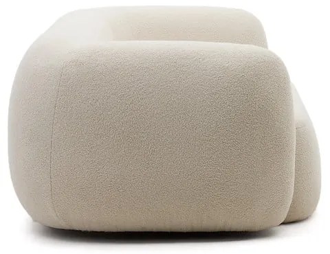 Kremowa sofa z materiału bouclé 246 cm Martina – Kave Home