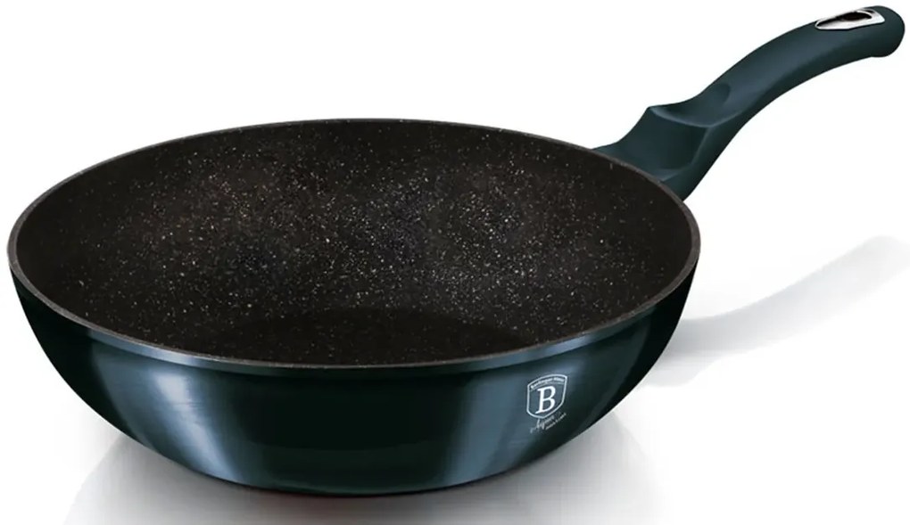Niebieski wok z systemem turbo induction 28cm G5-L64