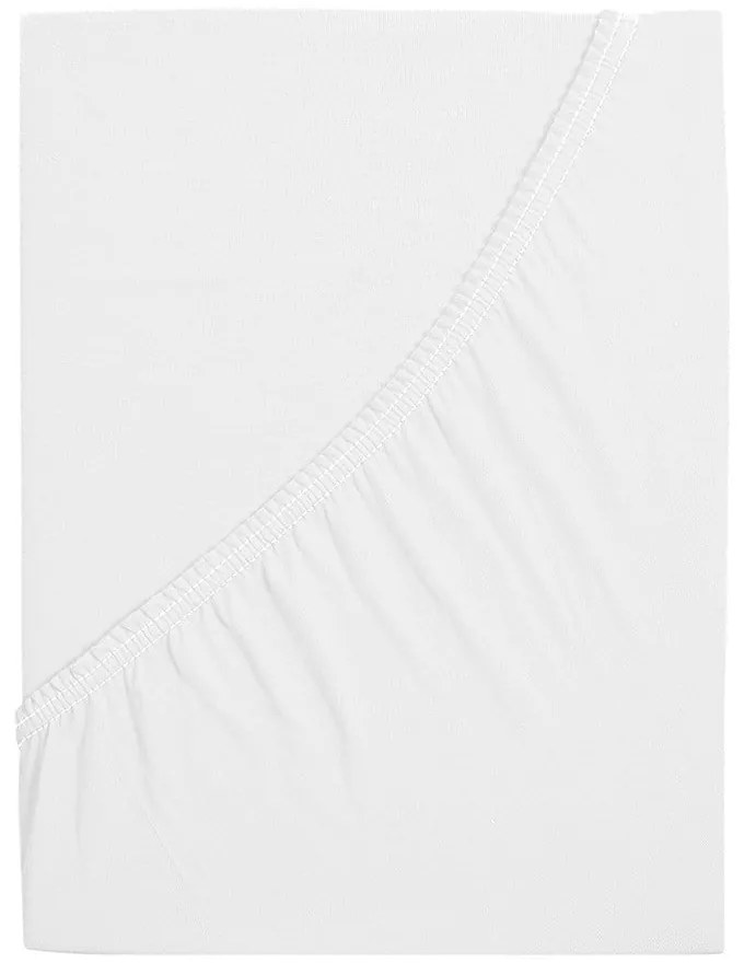 Białe prześcieradło z gumką 200x200 cm – B.E.S.